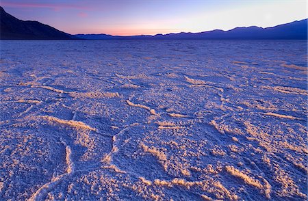 Badwater salt flats in Death Valley National Park, California, United States of America, North America Stock Photo - Rights-Managed, Code: 841-06342941