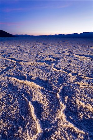 Badwater salt flats in Death Valley National Park, California, United States of America, North America Stock Photo - Rights-Managed, Code: 841-06342942
