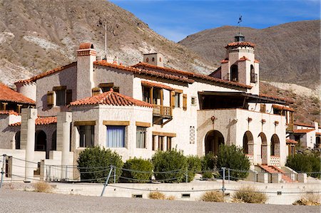 death valley national park - Scotty's Castle in Death Valley National Park, California, United States of America, North America Foto de stock - Con derechos protegidos, Código: 841-06342954