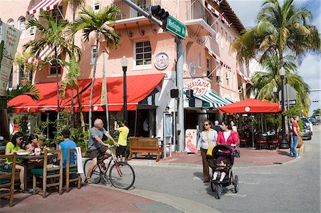 streetscene - Spanish Village, Miami Beach, Florida, United States of America, North America Stock Photo - Rights-Managed, Code: 841-06342994