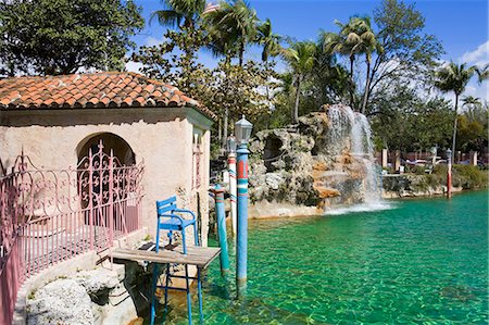 florida - Venetian Pool, Coral Gables, Miami, Florida, United States of America, North America Stock Photo - Rights-Managed, Code: 841-06343005