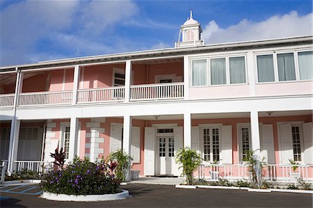 Regierungsgebäude in Nassau City, neue Providence Island, Bahamas, Karibik, Mittelamerika Stockbilder - Lizenzpflichtiges, Bildnummer: 841-06343034