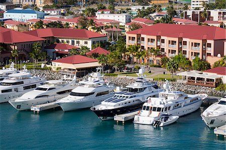 Yacht Haven Marina Grande, Charlotte Amalie, St. Thomas Island, îles Vierges américaines, Antilles, Caraïbes, Amérique centrale Photographie de stock - Rights-Managed, Code: 841-06343065