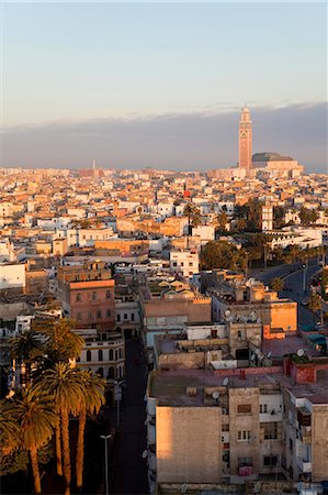 simsearch:841-06343105,k - Hassan II Mosque, the third largest mosque in the world, Casablanca, Morocco, North Africa, Africa Foto de stock - Con derechos protegidos, Código: 841-06343105