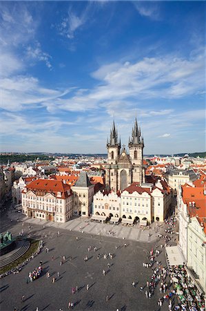 simsearch:841-06343154,k - Church of Our Lady before Tyn (Tyn Church) in the Old Town (Stare Mesto), Prague, Czech Republic, Europe Stock Photo - Rights-Managed, Code: 841-06343154