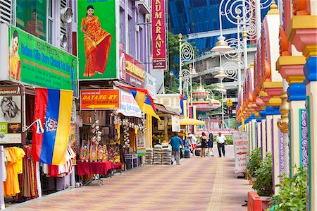 Jalan Tun Sambantham, Little India, Kuala Lumpur, Malaysia, Südostasien, Asien Stockbilder - Lizenzpflichtiges, Bildnummer: 841-06343278