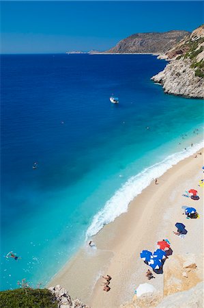 Kaputas Beach, Anatolia, Turkey, Asia Minor, Eurasia Stock Photo - Rights-Managed, Code: 841-06343291