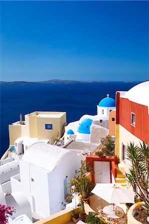 santorini - Oia, Santorini, Cyclades, Greek Islands, Greece, Europe Foto de stock - Con derechos protegidos, Código: 841-06343307