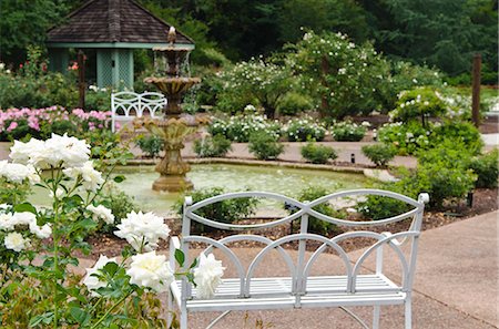 fountains in usa - Harry P. Leu Gardens, Orlando, Florida, United States of America, North America Stock Photo - Rights-Managed, Code: 841-06343321