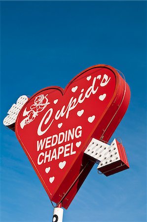 Cupid's Wedding Chapel, Las Vegas, Nevada, United States of America, North America Stock Photo - Rights-Managed, Code: 841-06343335