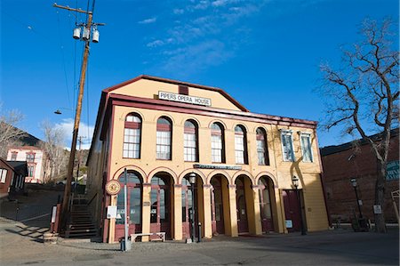 Historic Piper's Opera House, Virginia City, Nevada, United States of America, North America Stock Photo - Rights-Managed, Code: 841-06343336