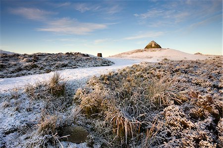 simsearch:841-05962441,k - Dunkery Beacon on a snowy winter morning, Dunkery Hill, Exmoor National Park, Somerset, England, United Kingdom, Europe Foto de stock - Con derechos protegidos, Código: 841-06343437