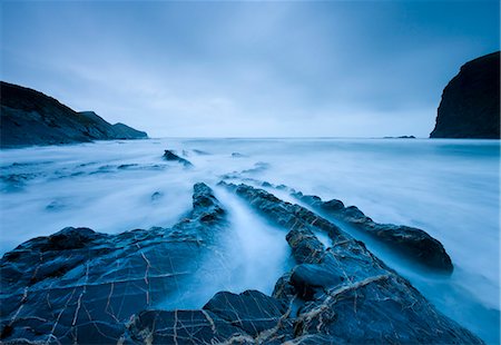 simsearch:841-07355146,k - Rugged shores of Crackington Haven, a cove in North Cornwall, England, United Kingdom, Europe Stock Photo - Rights-Managed, Code: 841-06343462