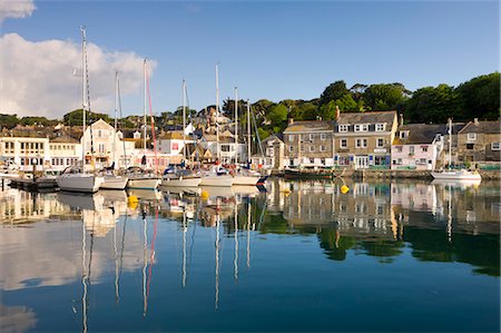 padstow - Padstow, ein Fischerdorf mit einem malerischen Hafen an der Küste von Cornwall, Cornwall, England, Großbritannien, Nordeuropa Stockbilder - Lizenzpflichtiges, Bildnummer: 841-06343525