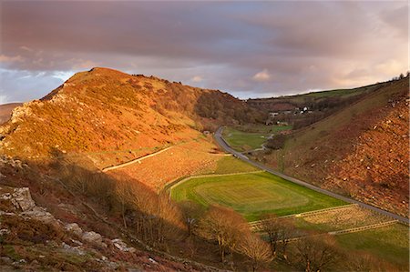 simsearch:841-06343627,k - The Valley of Rocks and cricket ground, Lynton, Exmoor, Devon, England, United Kingdom, Europe Foto de stock - Con derechos protegidos, Código: 841-06343635