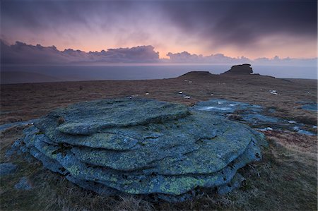 simsearch:841-05962539,k - Haut Willhays au crépuscule, le point culminant du Dartmoor et sud de la Bretagne, Parc National de Dartmoor, Devon, Angleterre, Royaume-Uni, Europe Photographie de stock - Rights-Managed, Code: 841-06343650
