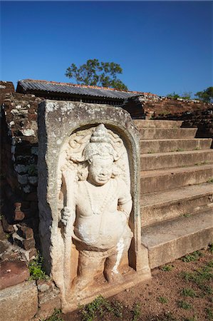 simsearch:841-06343733,k - Guardstone du Palais Royal de la Citadelle, Anuradhapura, Site du patrimoine mondial de l'UNESCO, Province centrale du Nord, Sri Lanka, Asie Photographie de stock - Rights-Managed, Code: 841-06343673