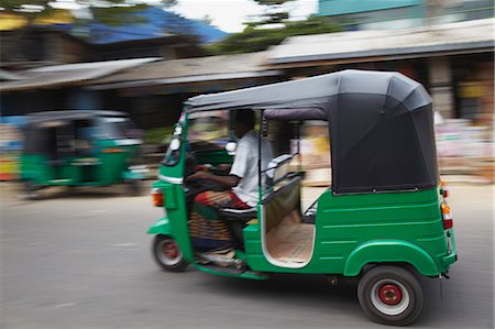 Tuk tuk, Weligama, Southern Province, Sri Lanka, Asia Stock Photo - Rights-Managed, Code: 841-06343761