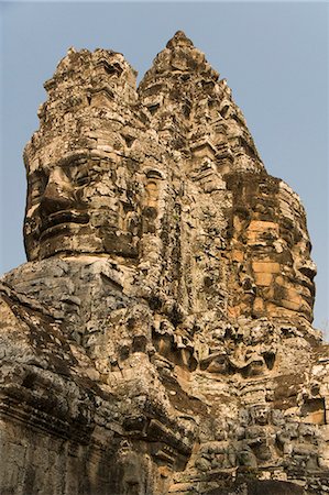 South Gate, Angkor Thom, Angkor Archaeological Park, UNESCO World Heritage Site, Siem Reap, Cambodia, Indochina, Southeast Asia, Asia Stock Photo - Rights-Managed, Code: 841-06343869