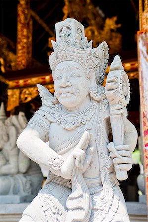 simsearch:841-06445056,k - Hindu stone statue at Pura Tirta Empul Temple, a Hindu Temple on Bali, Indonesia, Southeast Asia, Asia Stock Photo - Rights-Managed, Code: 841-06445075