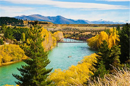 Tourists white water rafting on the River Clutha, Wanaka, Southern Lakes, Otago Region, South Island, New Zealand, Pacific Stock Photo - Rights-Managed, Code: 841-06445176