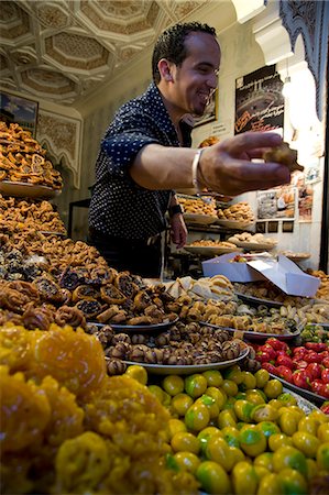 simsearch:841-06616503,k - A stall selling colourful sweets in the souk in Marrakech, Morocco, North Africa, Africa Stock Photo - Rights-Managed, Code: 841-06445531