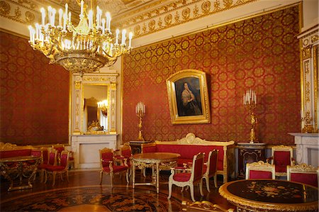 palace interior - Red parlour, Yusupov Palace, St. Petersburg, Russia, Europe Foto de stock - Con derechos protegidos, Código: 841-06445704