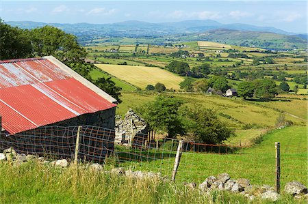 Mourne Mountains, County Down, Ulster, Northern Ireland, United Kingdom, Europe Foto de stock - Con derechos protegidos, Código: 841-06445823