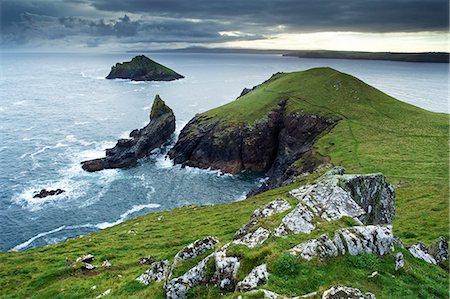 Les croupions, Pentire Point, Cornwall, Angleterre, Royaume-Uni, Europe Photographie de stock - Rights-Managed, Code: 841-06445854