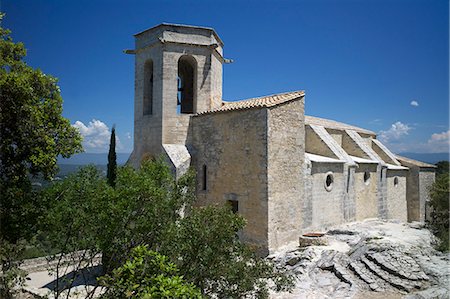 simsearch:841-07206498,k - Notre-Dame-d'Alydon church, Oppede-le-Vieux, Petit Luberon, Provence, France, Europe Stock Photo - Rights-Managed, Code: 841-06445863