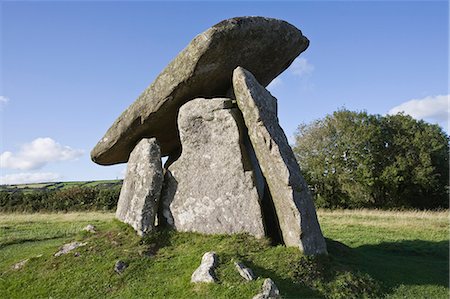 Trevethy Quoit, Bodmin Moor, Cornwall, England, United Kingdom, Europe Foto de stock - Con derechos protegidos, Código: 841-06446001