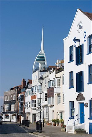simsearch:841-06446040,k - Old Portsmouth with the Spinnaker Tower behind, Portsmouth, Hampshire, England, United Kingdom, Europe Stock Photo - Rights-Managed, Code: 841-06446044
