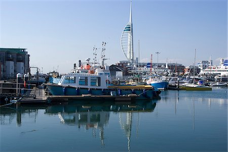 simsearch:841-06446040,k - Old Portsmouth with the Spinnaker Tower behind, Portsmouth, Hampshire, England, United Kingdom, Europe Stock Photo - Rights-Managed, Code: 841-06446045