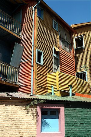 Caminito (Little Street), La Boca, Buenos Aires, Argentina, South America Stock Photo - Rights-Managed, Code: 841-06446072