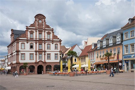 simsearch:841-07653140,k - The Town Hall in the main square, Speyer, Rhineland Palatinate, Germany, Europe Stock Photo - Rights-Managed, Code: 841-06446220