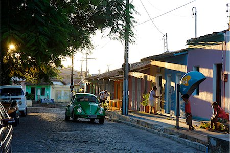simsearch:841-06500559,k - Street scene in the historical center of Arraial d'Ajuda, Bahia, Brazil, South America Foto de stock - Con derechos protegidos, Código: 841-06446288
