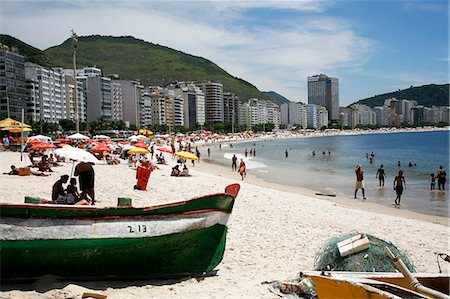 simsearch:841-06446386,k - Copacabana beach, Rio de Janeiro, Brazil, South America Stock Photo - Rights-Managed, Code: 841-06446365