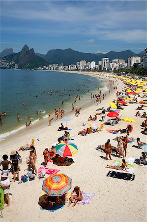 rio de janeiro city ipanema - Ipanema beach, Rio de Janeiro, Brazil, South America Stock Photo - Rights-Managed, Code: 841-06446363