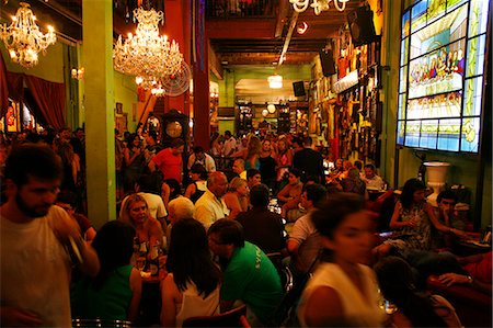 rio night life - Rio Scenarium Club in the Lapa area, Rio de Janeiro, Brazil, South America Stock Photo - Rights-Managed, Code: 841-06446383