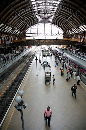 railway - Estacao da Luz train station, Sao Paulo, Brazil, South America Stock Photo - Rights-Managed, Code: 841-06446408