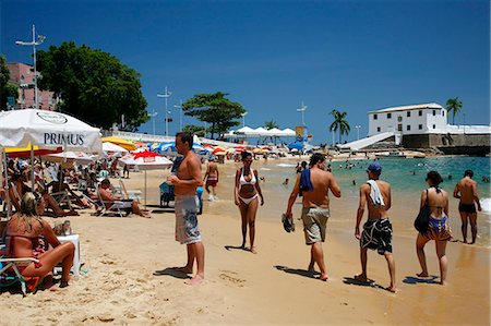 simsearch:841-06446409,k - Porto da Barra beach, Salvador, Bahia, Brazil, South America Fotografie stock - Rights-Managed, Codice: 841-06446403