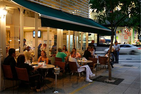 Tatou Cafe on Rua Oscar Freire, Sao Paulo, Brazil, South America Stock Photo - Rights-Managed, Code: 841-06446426
