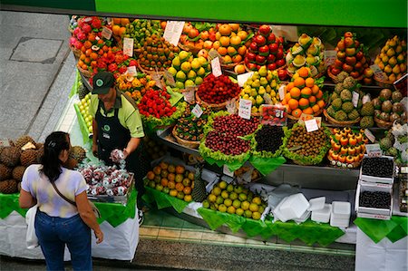 Fruit stall, Mercado Municipal, Sao Paulo, Brazil, South America Stock Photo - Rights-Managed, Code: 841-06446422