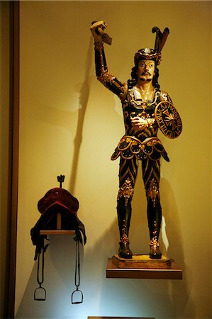 st george - The Sculpture of Sao Jorge (St. George) by Aleijadinho at Museu da Inconfidencia, Ouro Preto, Minas Gerais, Brazil, South America Stock Photo - Rights-Managed, Code: 841-06446513