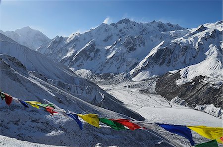 simsearch:841-06448785,k - View of Langtang valley from Kyanjin Ri, Langtang National Park, Bagmati, Central Region (Madhyamanchal), Nepal, Himalayas, Asia Stock Photo - Rights-Managed, Code: 841-06446531