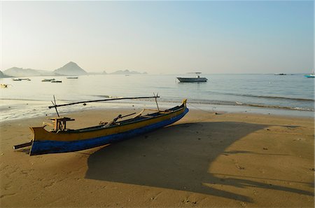 Kuta Beach, Kuta, Lombok, Indonesia, Southeast Asia, Asia Foto de stock - Con derechos protegidos, Código: 841-06446653