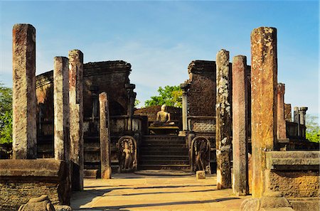 spirituality architecture - Ancient city of Polonnaruwa, UNESCO World Heritage Site, Polonnaruwa, Sri Lanka, Asia Stock Photo - Rights-Managed, Code: 841-06446719