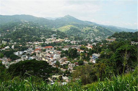 sri lanka kandy - View of Kandy from lookout, Kandy, Sri Lanka, Asia Stock Photo - Rights-Managed, Code: 841-06446734