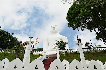 Bahirawakanda temple Buddha, Kandy, Sri Lanka, Asia Foto de stock - Con derechos protegidos, Código: 841-06446735