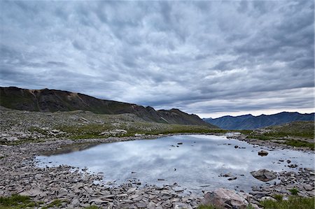 Nuages dans un tarn au col de Stony, San Juan National Forest, Colorado, États-Unis d'Amérique, l'Amérique du Nord Photographie de stock - Rights-Managed, Code: 841-06446919
